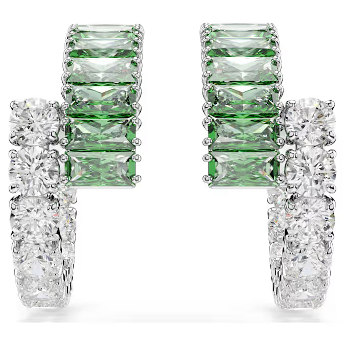Matrix hoop earrings